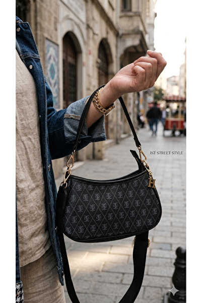 RMY MODA Monogram Baget Ve Çapraz Çanta