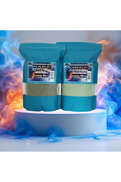 Aqua Nada AquaCarp Σετ Τροφοδότη Μεθόδου 2 ΤΕΜΑΧΙΑ Crazzy Mint 500ΓΡ+500ΓΡ