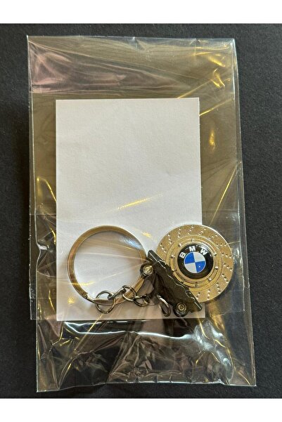 ALİMMPOWER GROUP BMW Logolu Diskaliper Tasarımlı Anahtarlık Araç Aksesuarı 3D...
