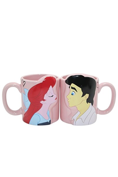 CAVAŞ sun hat Little Mermaid Ariel and Prince Eric 3D Couple Mug Set Product ...