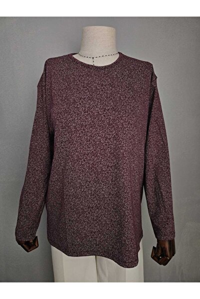 Nacar Moda Women's Lycra New Season Mother Peyne Blouse with Broken Glass Pat...