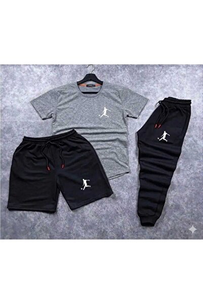 YK WEAR ΣΕΤ 3 ΤΕΜΑΧΙΩΝ ΦΟΡΜΑΣ ΠΟΔΟΣΦΑΙΡΙΣΤΩΝ T-SHIRT ΣΟΡΤΣ ΦΟΡΜΑΣ UNISEX