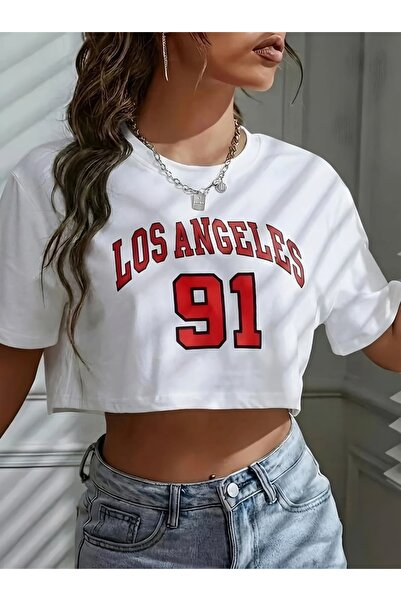 BENROMA ΛΟΣ ΑΝΤΖΕΛΕΣ 91 ΣΤΑΜΠΑΡΕΝΤ ΚΡΟΠ ΤΙΣΟΥΡΤ 2UT4