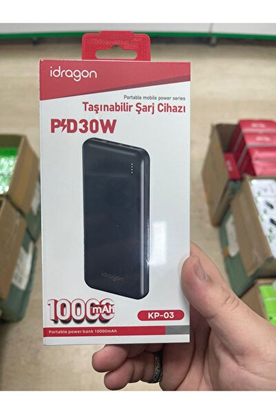 SOLGUN POWERBANK 10,000 MAH GÜCÜNDE RAHAT TAŞINABİLİR HAFİF HIZLI ŞARJ ÖZELLİKLİ