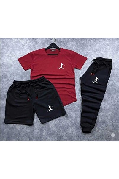 YK WEAR ΣΕΤ 3 ΤΕΜΑΧΙΩΝ ΦΟΡΜΑΣ ΠΟΔΟΣΦΑΙΡΙΣΤΩΝ T-SHIRT ΣΟΡΤΣ ΦΟΡΜΑΣ UNISEX