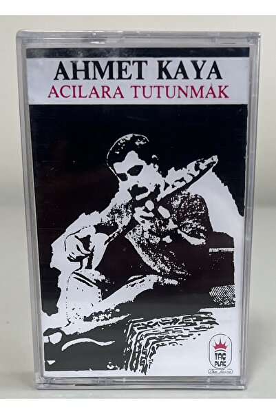 Taç Plak Ahmet Kaya Acılara Tutunmak Kaset (Sıfır Jelatinli)