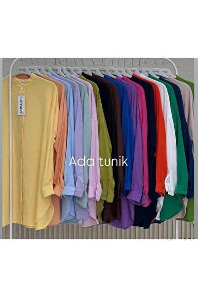Lamazi Veil Ada Gömlek Sarı 4008
