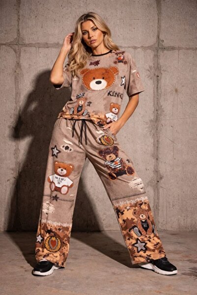 DENİKK ΣΕΤ ΦΟΡΜΑΣ ΜΕ ΚΕΝΤΗΜΑ ΚΑΙ ΕΙΔΙΚΗ ΣΤΑΜΠΑ ΠΕΤΡΑΣ - SPECIAL STONE PRINT E...