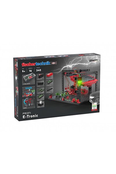 Fischertechnik Kit STEM E-Tronic, Fischertechnik, 340 piese