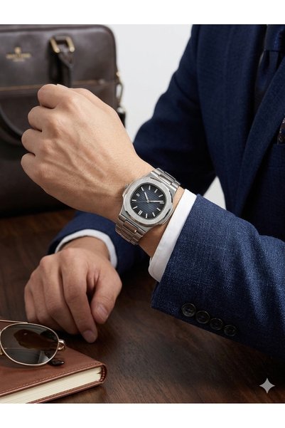 Arenmc store Trend Model Steel Men's Wristwatch Gift Suggestion-Shipped with Special Box