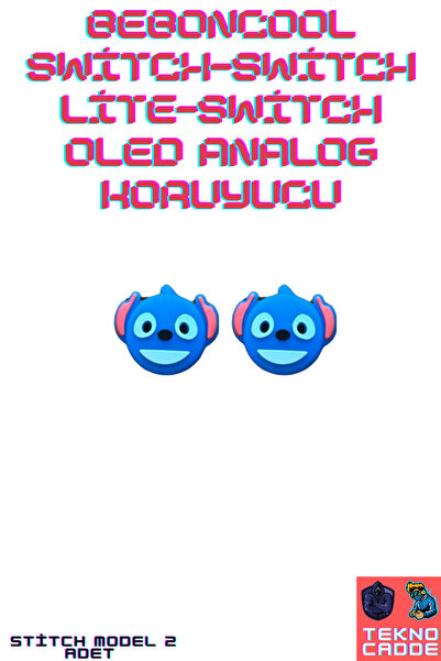 beboncool Switch/Switch Lite/Switch OLED Analog Koruyucu Silikon PAD