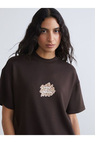 LC Waikiki Crew Neck Printed Women's T-Shirt