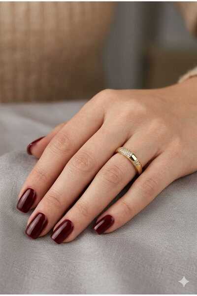TLSMACCESORIES XUPING ÇELİK YÜZÜK GOLD 8-NUMARA