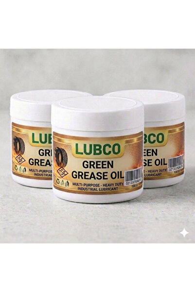 LUBCO Kauçuklu yeşil gres 100 gm X 3