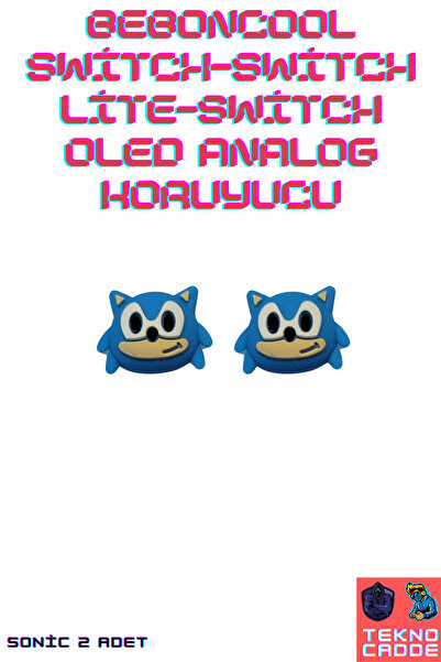beboncool Switch/Switch Lite/Switch OLED Analog Koruyucu Silikon PAD