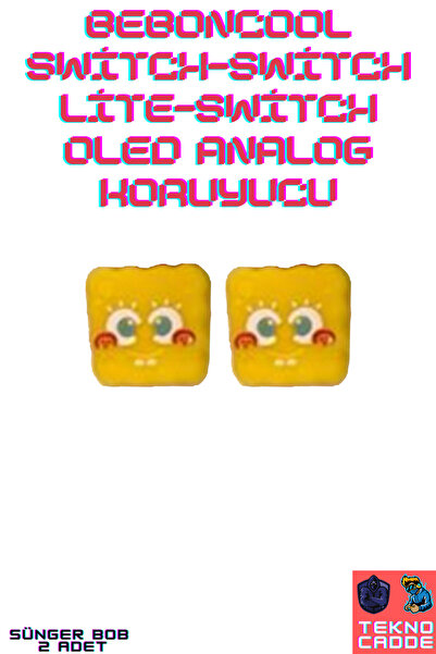 beboncool Switch/Switch Lite/Switch OLED Analog Koruyucu Silikon PAD