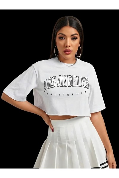 BENROMA ΛΟΣ ΑΝΤΖΕΛΕΣ ΤΥΠΩΜΕΝΟ ΚΡΟΠ ΤΙΣΟΥΡΤ 3UT1