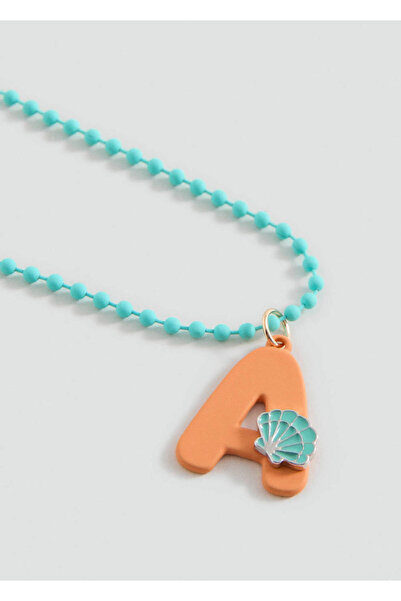 MANGO Kids Sallantılı harf kolye