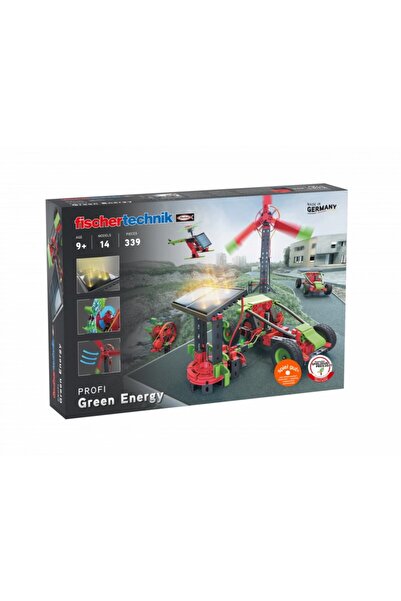 Fischertechnik Kit STEM Surse de energie verde, Fischertechnik, 339 piese