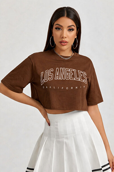 E-ROMA ΛΟΣ ΑΝΤΖΕΛΕΣ ΤΥΠΩΜΕΝΟ ΚΡΟΠ ΤΙΣΟΥΡΤ 3UT1