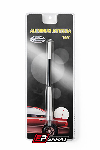 EP GARAJ OTOMOTİV Alüminyum Kısa Anten 16V Universal Oto Anteni 5mm 6mm Uyuml...