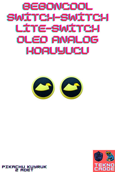 beboncool Switch/Switch Lite/Switch OLED Analog Koruyucu Silikon PAD