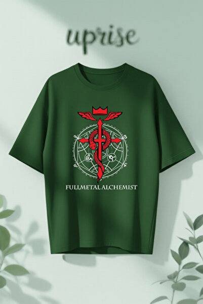 Vordevia Μπλουζάκι Fullmetal Alchemist από βαμβάκι με στάμπα, σε μεγάλο μέγεθος