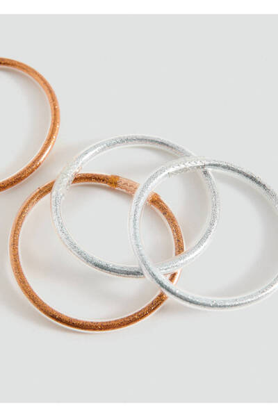 MANGO Kids Set of glitter bracelets