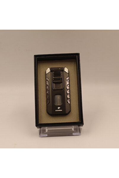 COHİBA Gunmetal Üç Torch Puro Çakmak CCM0891