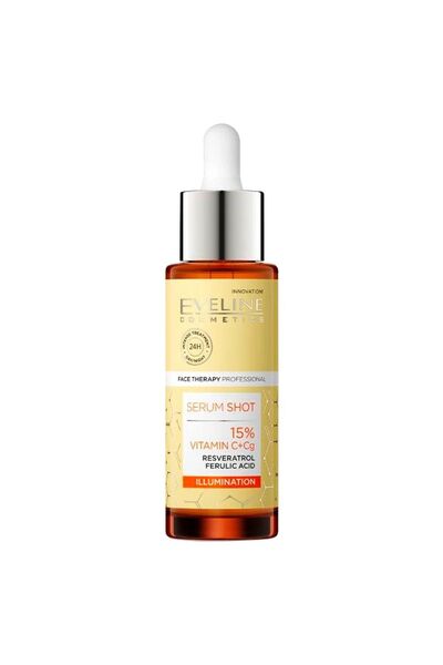 Eveline Cosmetics Ser facial Vitamina C 15% Iluminator 30 ml