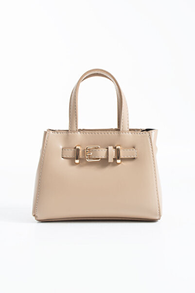 DEV 3 ADAM Women's Crossbody and Shoulder Bag with Mink Belt Detail