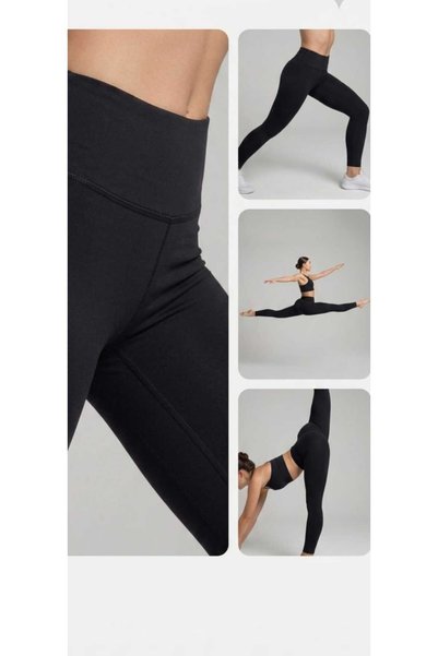 ZUM Long Tayıt Black Polyamid Diver Women's High Waist Fit Ultra Full Lycra Daily Yoga Pilates Athlete