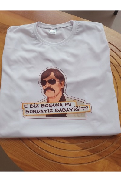 pozitifrabia Kişiye Özel Tasarım Tişört (Siz isteyin Basalım)