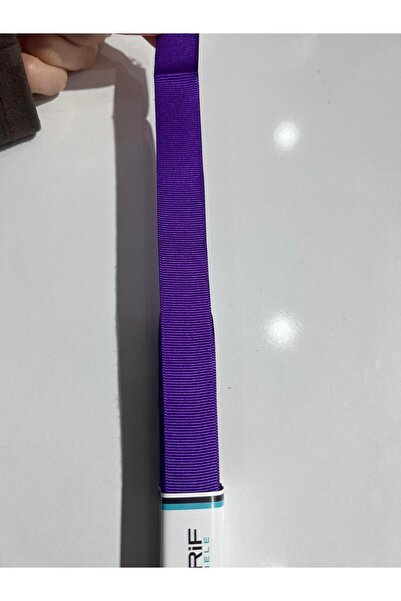 hobi dünyası evim Hobbyworldmy Home – Elegant Grosgrain Ribbon 2Cm*10M Purple...