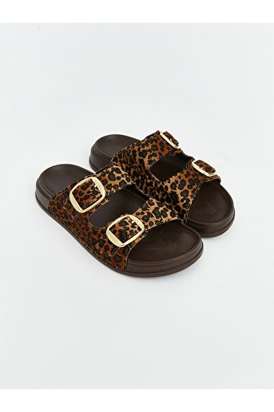 LC Waikiki Lcw Steps Leopard Patterned Women's Slippers