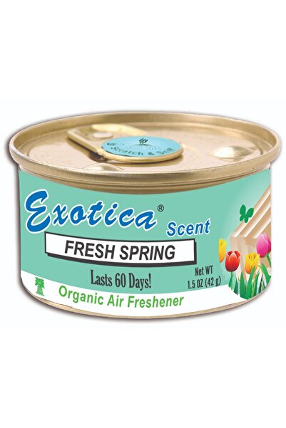 Exotica Fresheners Exclusive Canned Fresh Spring Ortam ve Oto Koku (Made In Usa)