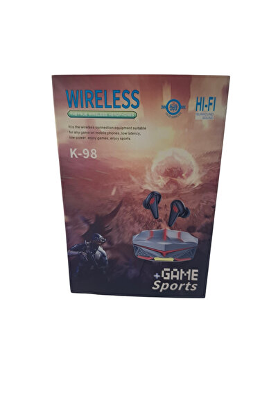Store K98 Bluetooth Kulaklık Kablosuz Kulak İçi RGB Işıklı Mikrofonlu iOS And...