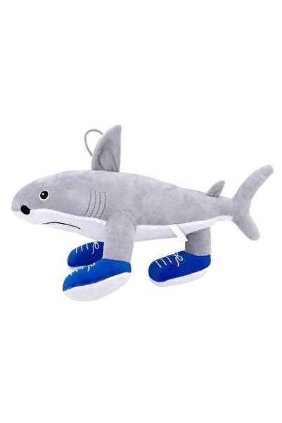 Generic Cute Shark Plush Toy with Shoes – Soft Stuffed Animal Pillow for Kids