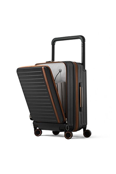 Tereplus Luxury Carry On 20" Bag with Front Open Laptop Pocket, Wide Handle, ...