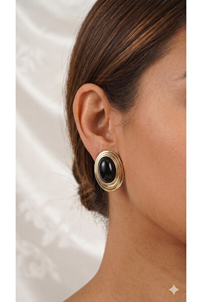İris Jewelrys Çelik Dolce Gold Küpe