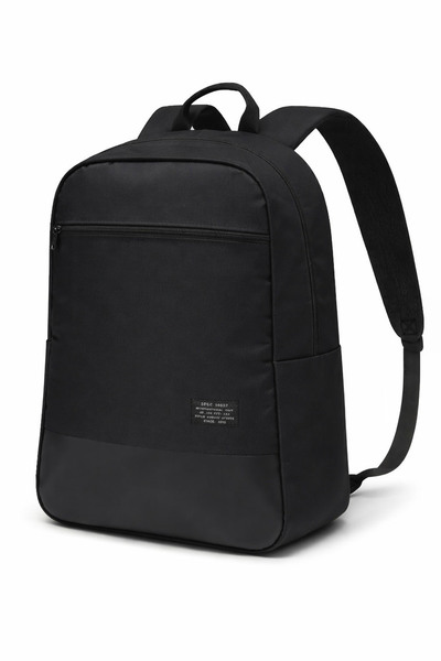 the modawest Rucsac negru compatibil de 15,6 inchi, cu 2 compartimente, fermo...
