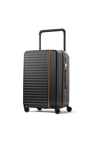 Tereplus Luxury Check In 24" Bag with Front Open Laptop Pocket, Wide Handle, ...