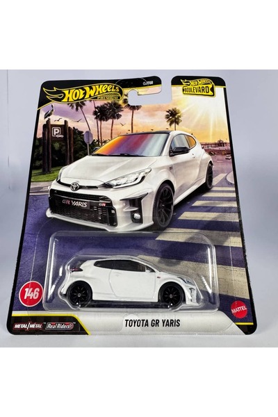 HOT WHEELS Premium Boulevard Toyota GR Yaris 1:64 Model Araba