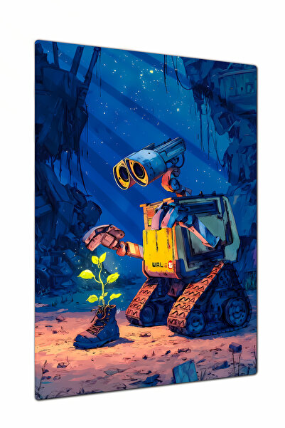 Charmbi Vall-E Metal Poster Gamer Anime Film Tablosu – Parlak Baskı Modern Du...