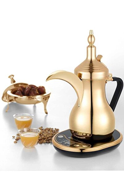 Dinx طقم غلاية قهوة كهربائية سعة 600 مل - مصنوعة من الفولاذ المقاوم للصدأ مع ...