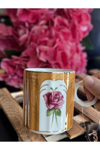 şirineşyalarım Orange Rose Collection Mug - 150 ml / 1 Piece