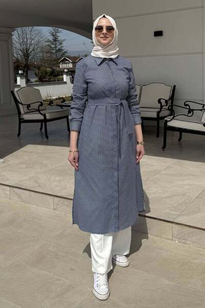 Rabia Şamlı Τουνίκ Nature με πουά