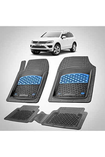 TEAMCAR Volkswagen Touareg 2 Συμβατά Πατάκια Δαπέδου 2010-2018 |   Μπλε