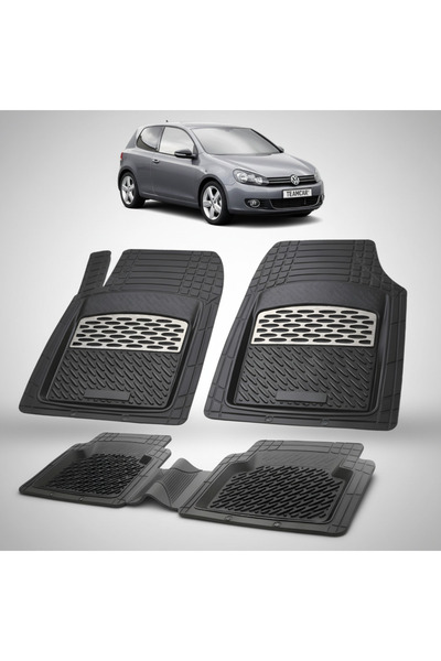 TEAMCAR Volkswagen Golf 6 Χάτσμπακ 3-θυρο Συμβατά Πατάκια Δαπέδου 2008-2013 |...