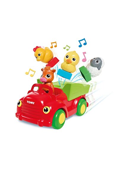 OEM Tomy, Sort N Pop, Farmyard Friends, Mașinuță, 12+ luni